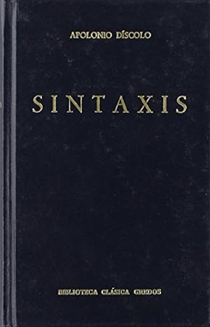 Immagine del venditore per Sintaxis venduto da Librera Pramo