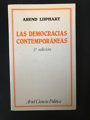 Seller image for Las democracias contemporneas for sale by Vrtigo Libros