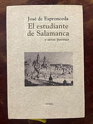 Seller image for EL ESTUDIANTE DE SALAMANCA y otros poemas for sale by Librera Races