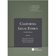 Image du vendeur pour California Legal Ethics(American Casebook Series) mis en vente par eCampus