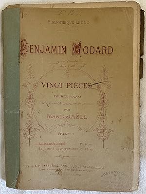 VINGT PIECES POUR LE PIANO AVEC PIANO D'ACCOMPAGNEMENT PAR MARIE JAELL,