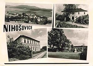 Postkarte Carte Postale 73976108 Nihosovice Strakonice Strakonitz CZ Panorama Teilansichten