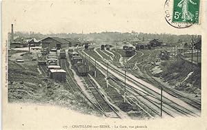 Postkarte Carte Postale 13975293 Chatillon-sur-Seine 21 Cote-d Or La gare Bahnhof