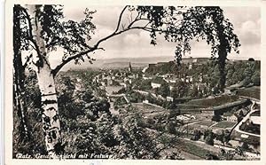 Postkarte Carte Postale 73975353 Glatz Klodzko Niederschlesien PL Panorama Blick zur Festung
