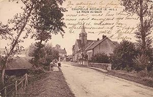 Postkarte Carte Postale 13975079 Chapelle-Royale 28 Eure-et-Loir Route du Gault Eglise