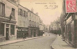 Postkarte Carte Postale 13975317 Chatillon-sur-Seine 21 Cote-d Or Rue de l'Isle