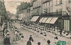 Postkarte Carte Postale 13975316 Chatillon-sur-Seine 21 Cote-d Or La FÃªte CongrÃ s Mai 1909