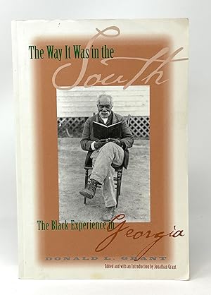 The Way It Was in the South: The Black Experience in Georgia