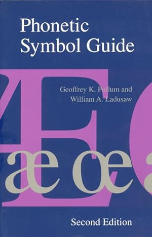 Bild des Verkufers fr Phonetic Symbol Guide zum Verkauf von GreatBookPrices