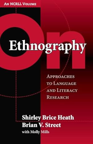 Seller image for On Ethnography : Approaches to Language and Literacy Research for sale by GreatBookPrices