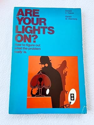 Bild des Verkufers fr 1982 PB Are Your Lights On?: How to Figure Out What the Problem Really is zum Verkauf von Miki Store