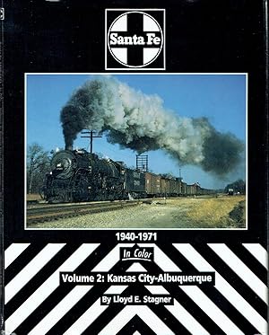 Immagine del venditore per Santa Fe 1940-1974 In Color Volume 2: Kansas City - Albuquerque venduto da Blue Whale Books, ABAA