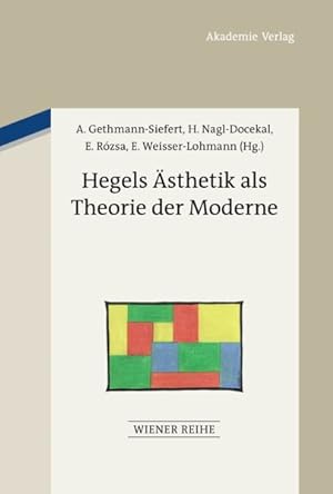 Seller image for Hegels sthetik Als Theorie Der Moderne -Language: german for sale by GreatBookPrices