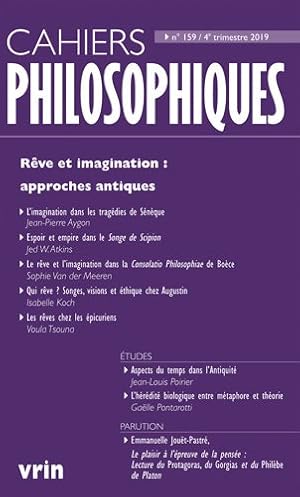 Imagen del vendedor de Reve Et Imagination : Approches Antiques -Language: french a la venta por GreatBookPrices