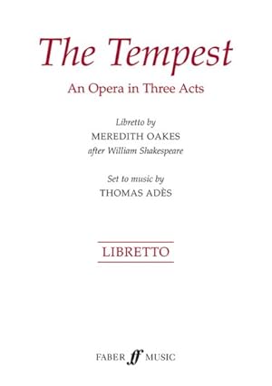 Seller image for Tempest : An Opera in Three Acts for sale by GreatBookPrices