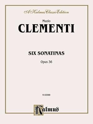 Seller image for Six Sonatinas : Opus 36 for Piano for sale by GreatBookPrices