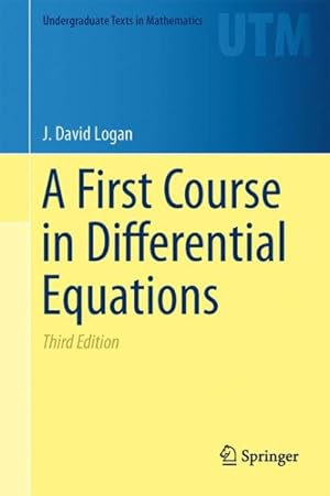 Immagine del venditore per First Course in Differential Equations venduto da GreatBookPrices