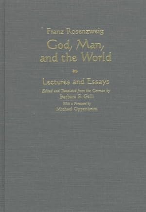 Image du vendeur pour God, Man, and the World : Lectures and Essays mis en vente par GreatBookPrices
