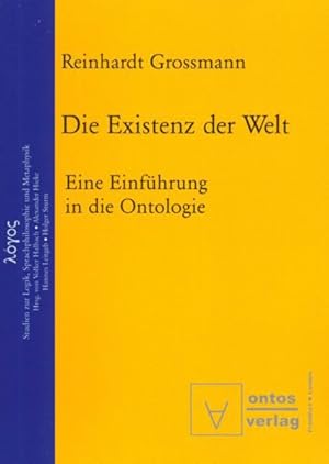 Image du vendeur pour Die Existenz Der Welt : Eine Einfhrung in Die Ontologie -Language: german mis en vente par GreatBookPrices