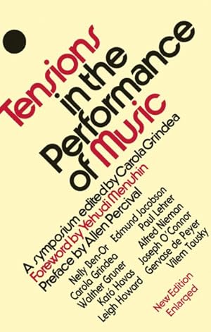Seller image for Tensions in the Performance of Music : A Symposium for sale by GreatBookPrices