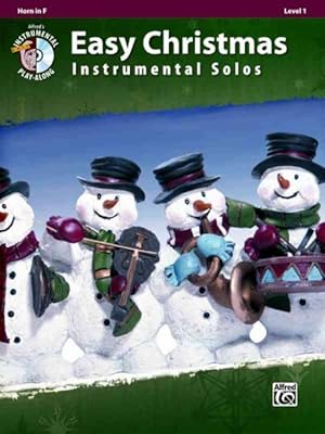 Imagen del vendedor de Easy Christmas Instrumental Solos, Level 1 : Horn in F a la venta por GreatBookPrices