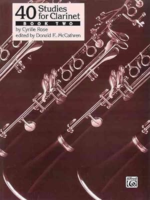 Seller image for 40 Studies for Clarinet Book Two : Studies 21-40 for sale by GreatBookPrices
