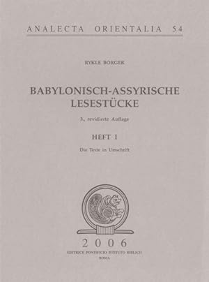 Immagine del venditore per Babylonisch-Assyrische Lesestucke -Language: german venduto da GreatBookPrices