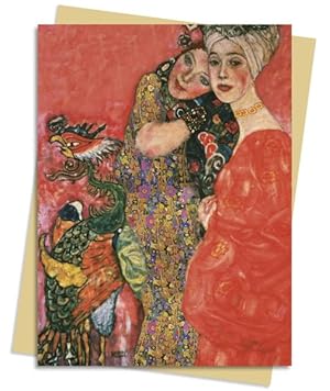 Seller image for Gustav Klimt : Woman Friends Greeting Card for sale by GreatBookPrices