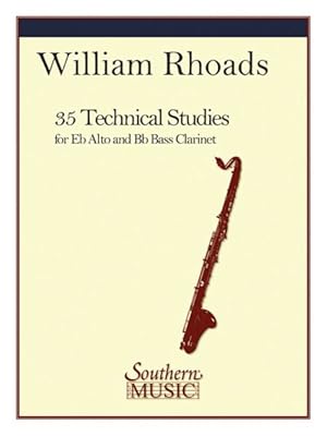Seller image for 35 Technical Studies : Alto or Bass Clarinet for sale by GreatBookPrices
