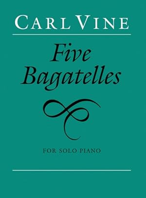 Imagen del vendedor de Five Bagatelles : For Solo Piano a la venta por GreatBookPrices