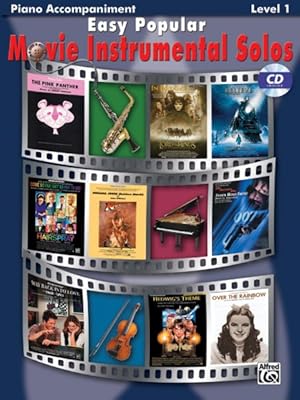 Seller image for Easy Popular Movie Instrumental Solos for Piano Accompaniment : Piano Acc. for sale by GreatBookPrices
