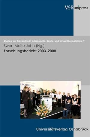 Seller image for Forschungsbericht 2003-2008 for sale by GreatBookPrices
