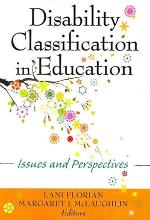 Immagine del venditore per Disability Classification in Education : Issues and Perspectives venduto da GreatBookPrices