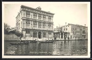 Bild des Verkufers fr Cartolina Venezia, Palazzo Vendramin Galilei zum Verkauf von Bartko-Reher