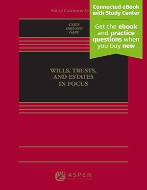 Bild des Verkufers fr Wills, Trusts, and Estates in Focus zum Verkauf von GreatBookPrices
