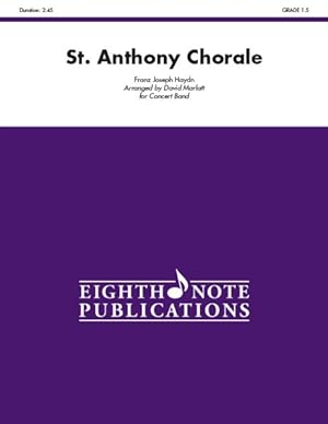 Seller image for St. Anthony Chorale : Conductor Score & Parts for sale by GreatBookPrices