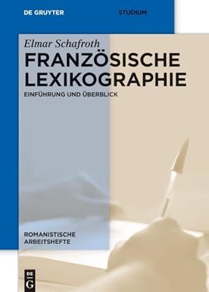 Immagine del venditore per Franzosische Lexikographie : Einfhrung Und Uberblick -Language: german venduto da GreatBookPrices