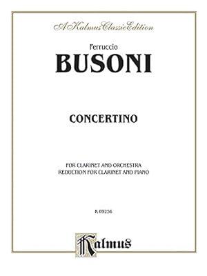 Immagine del venditore per Concertino, Op. 48 : Kalmus Edition venduto da GreatBookPrices