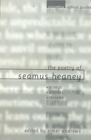 Seller image for Poetry of Seamus Heaney for sale by GreatBookPrices
