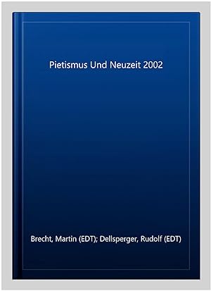 Imagen del vendedor de Pietismus Und Neuzeit 2002 a la venta por GreatBookPrices
