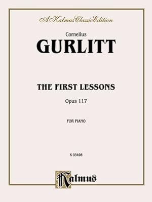 Seller image for First Lessons Opus 117 for Piano for sale by GreatBookPrices