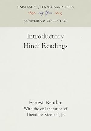 Seller image for Introductory Hindi Readings for sale by GreatBookPrices