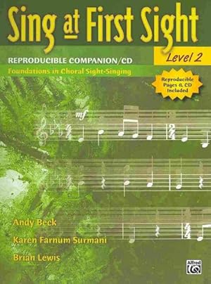 Imagen del vendedor de Sing at First Sight Reproducible Companion Level 2 : Foundations in Choral Sight-Singing a la venta por GreatBookPrices