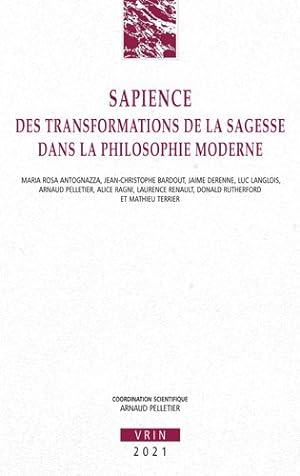 Seller image for Sapience : Des Transformations De La Sagesse Dans La Philosophie Moderne -Language: french for sale by GreatBookPrices