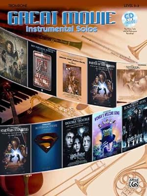 Immagine del venditore per Great Movie Instrumental Solos : Trombone, Level 2-3 venduto da GreatBookPrices