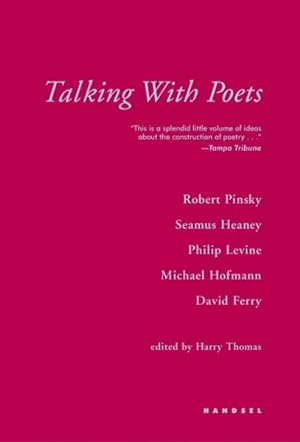 Seller image for Talking With Poets for sale by GreatBookPrices