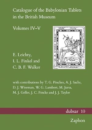 Imagen del vendedor de Catalogue of the Babylonian Tablets in the British Museum a la venta por GreatBookPrices