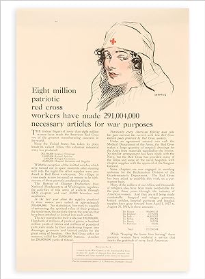 Eight million patriotic red cross workers have made 291,004,000 necessary articles for war purposes