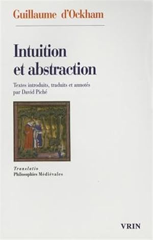 Image du vendeur pour Intuition Et Abstraction -Language: French mis en vente par GreatBookPrices