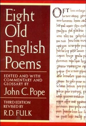 Imagen del vendedor de Eight Old English Poems a la venta por GreatBookPrices